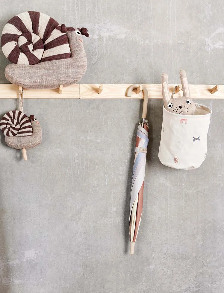 Paniers de rangement Moira small Ø18x22 cm 2 pièces, Multi OYOY