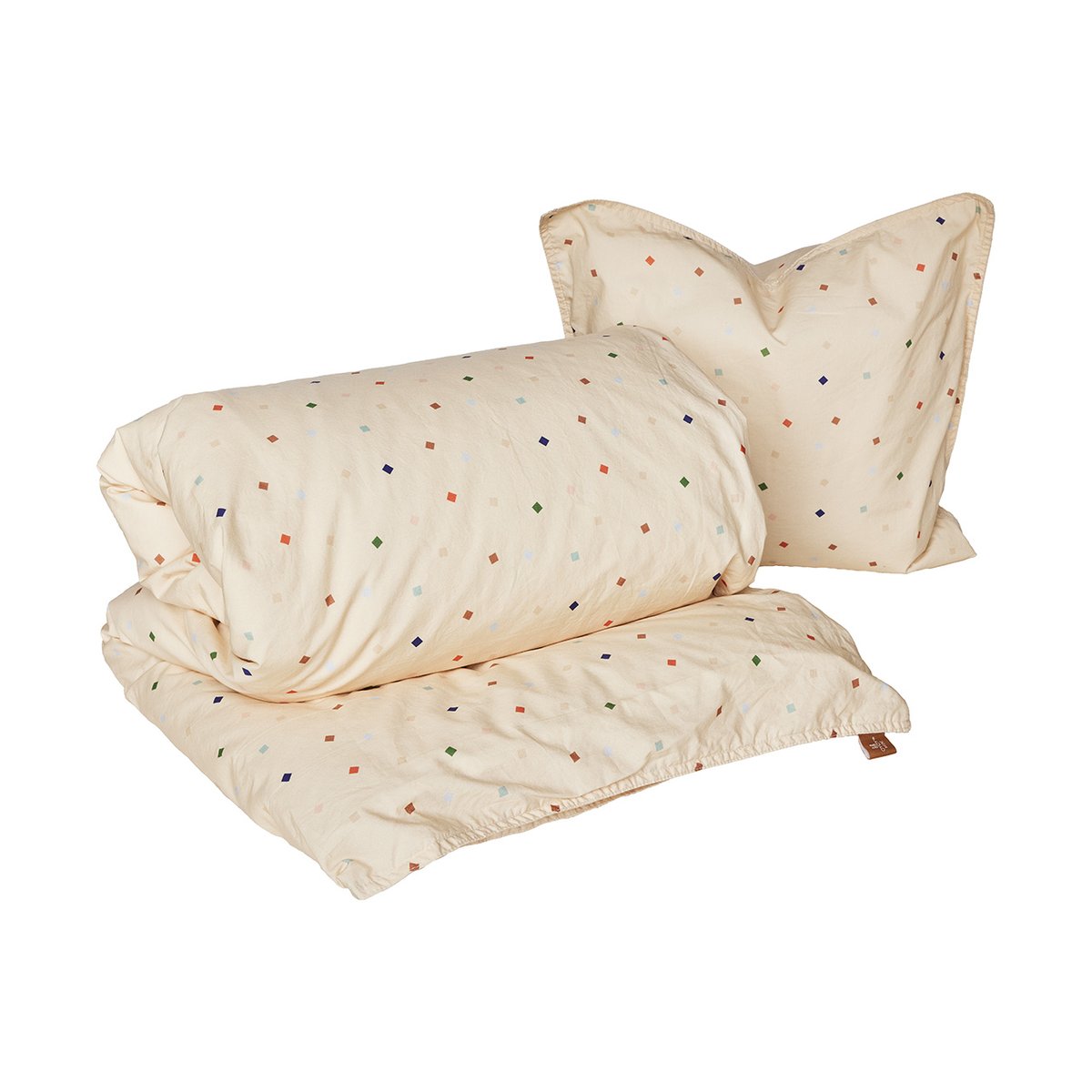 OYOY Parure de lit Konfetti Multi | Design Scandinave | Parures de lit | Multi