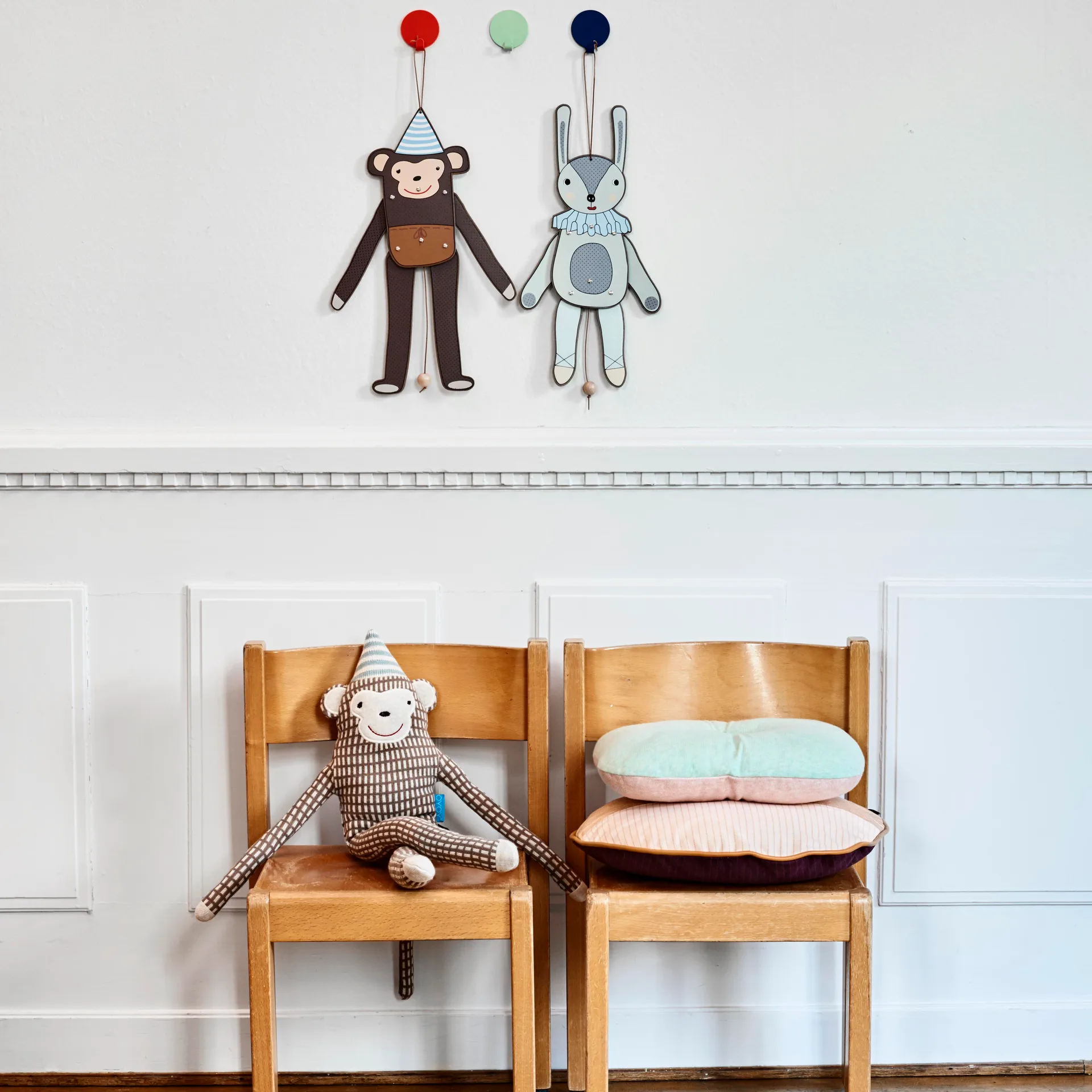 Peluche Mr. Nelsson, brun-beige OYOY