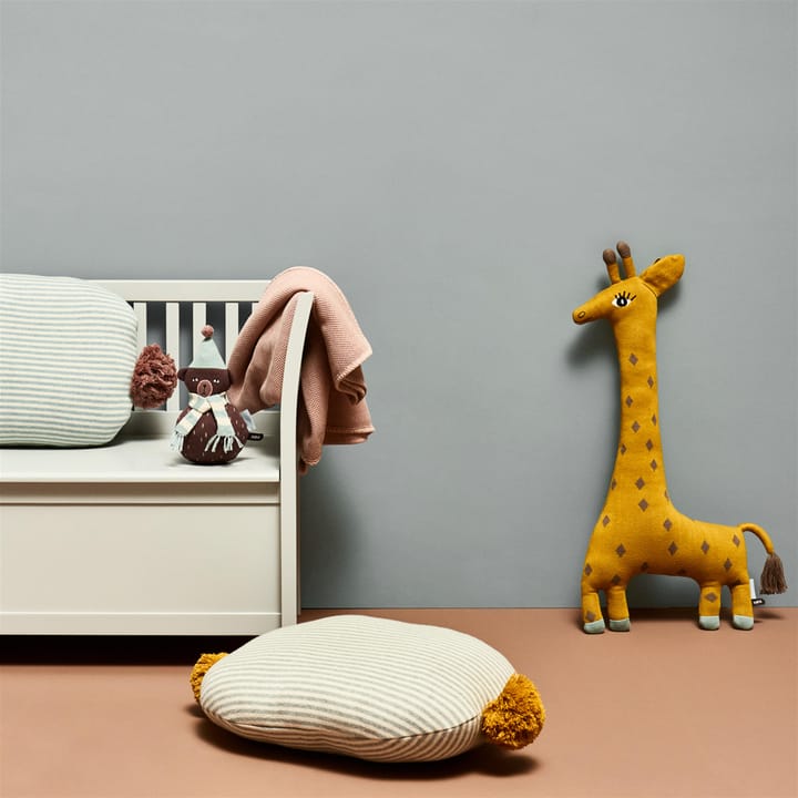 Peluche Noah the giraff, jaune OYOY
