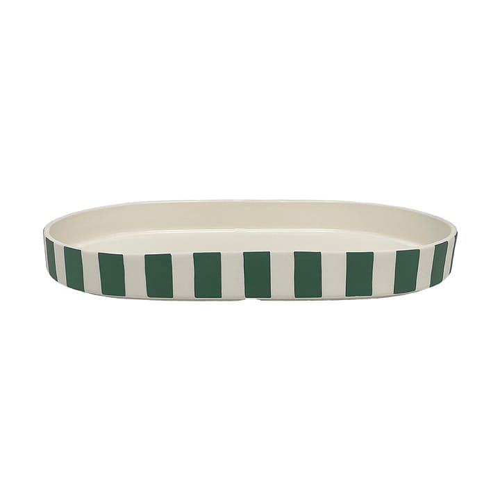 Plateau décoratif ovale Toppu - Vert - OYOY