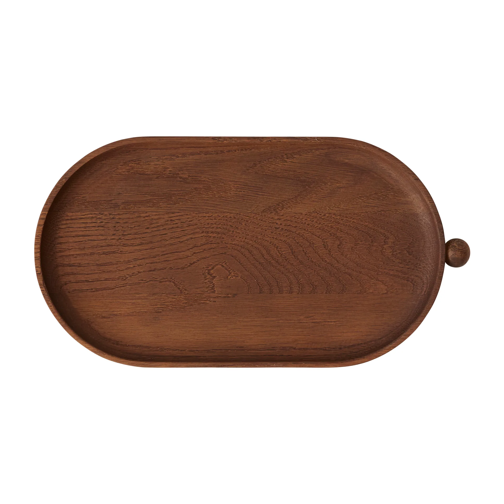 Plateau en bois Inka 18x38 cm, Dark OYOY