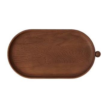 Plateau en bois Inka 18x38 cm - Dark - OYOY