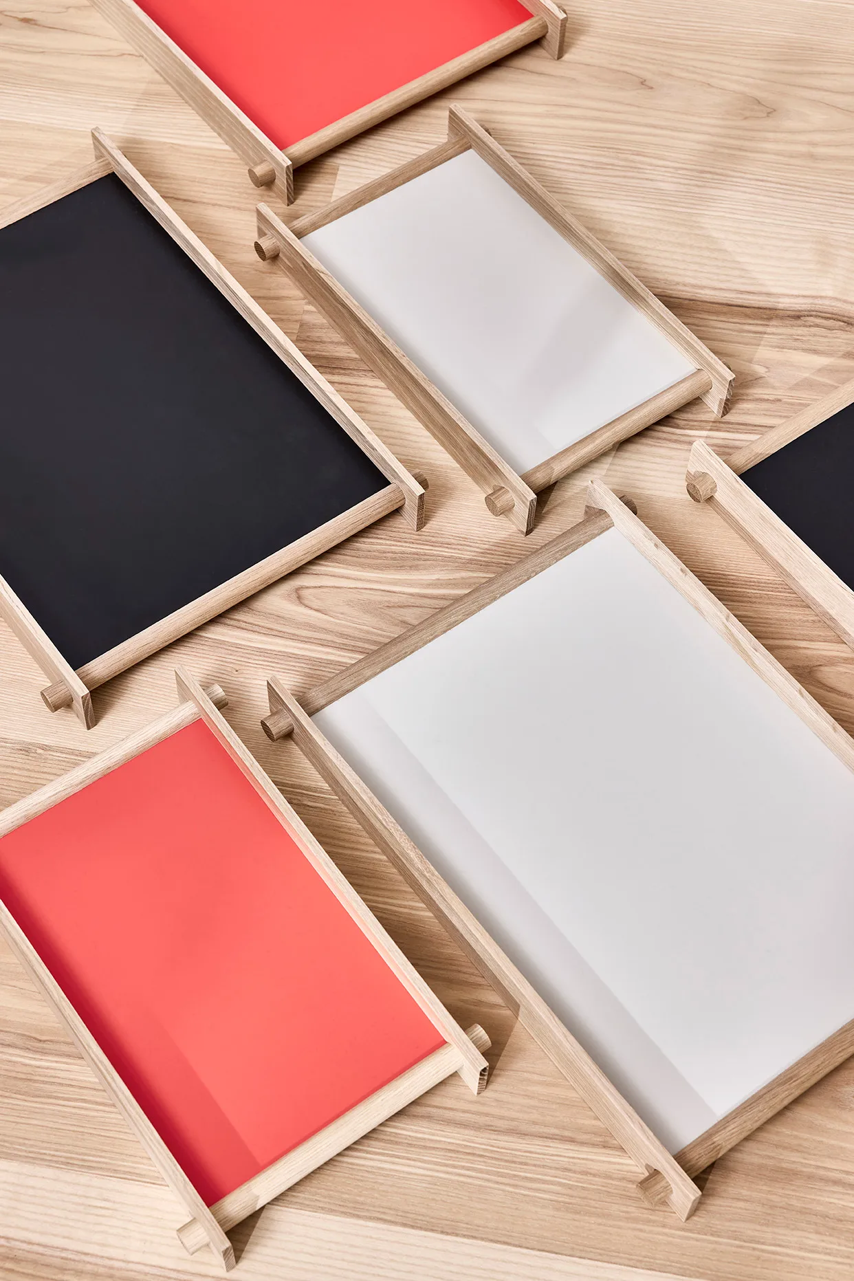 Plateau Pieni small 23,5x36,5 cm, Black OYOY