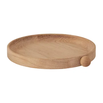 Plateau rond en bois Inka Ø20 cm - Nature - OYOY