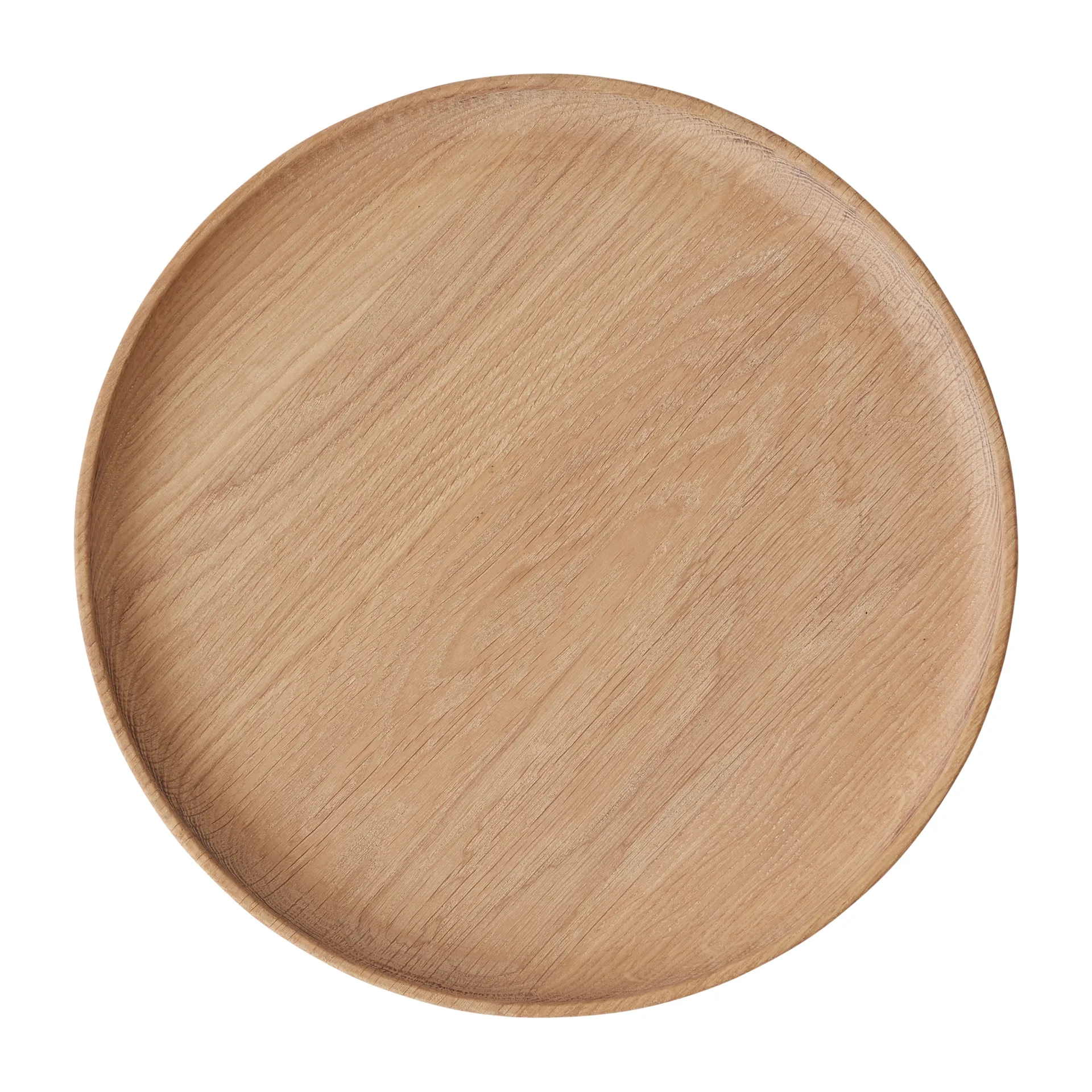 Plateau rond en bois Inka Ø30 cm, Nature OYOY