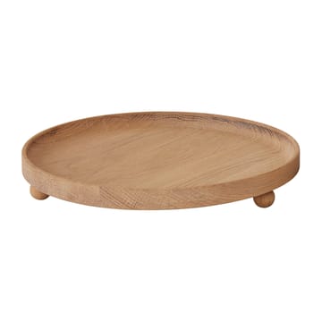 Plateau rond en bois Inka Ø30 cm - Nature - OYOY