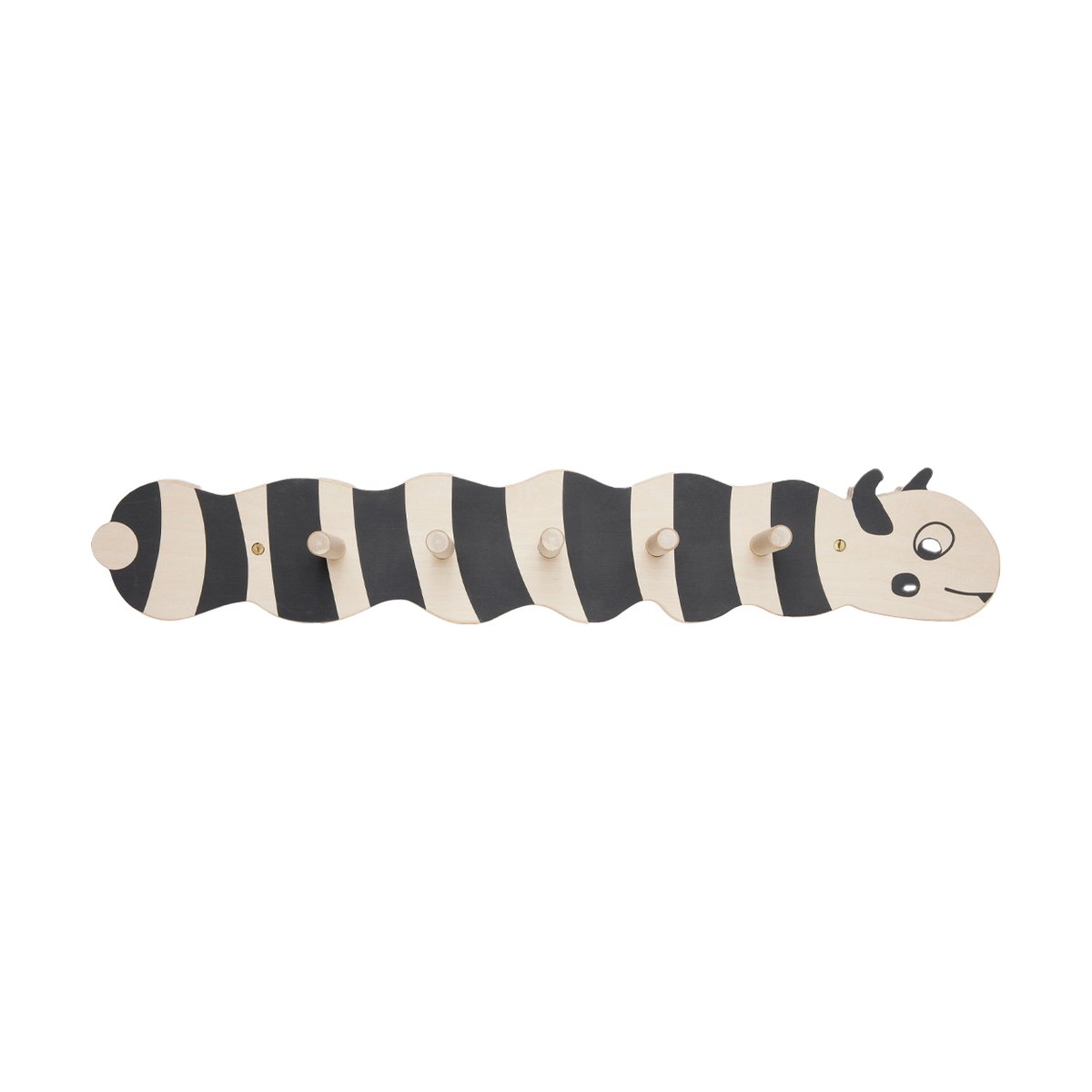 OYOY Porte-manteaux Larva Nature | Design Scandinave | Cintres & portants | Beige