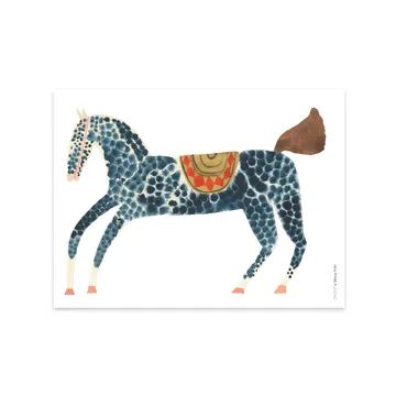 Poster Pelle Pony 30x40 cm - Multi - OYOY