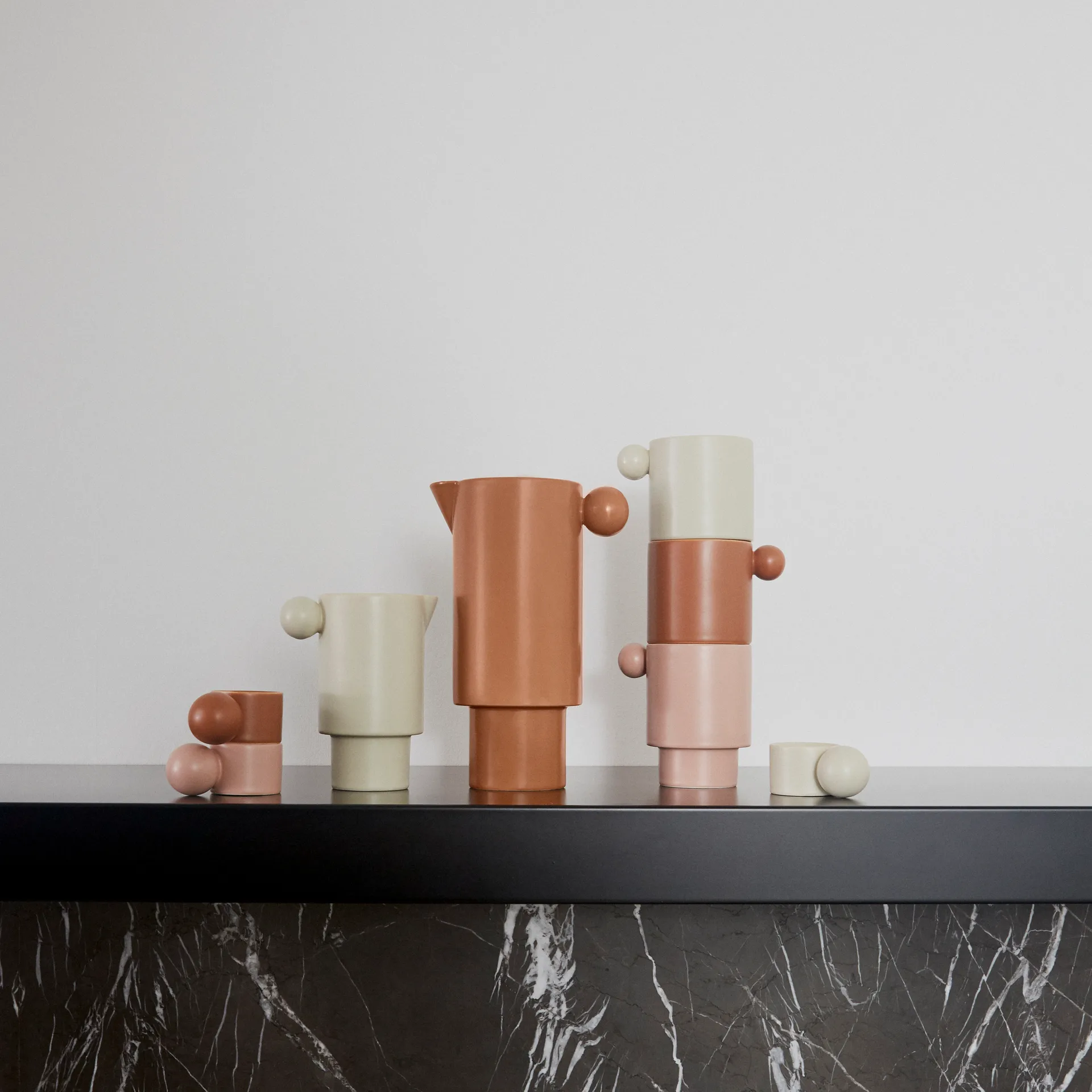 Pot à lait Inka, Blanc cassé OYOY