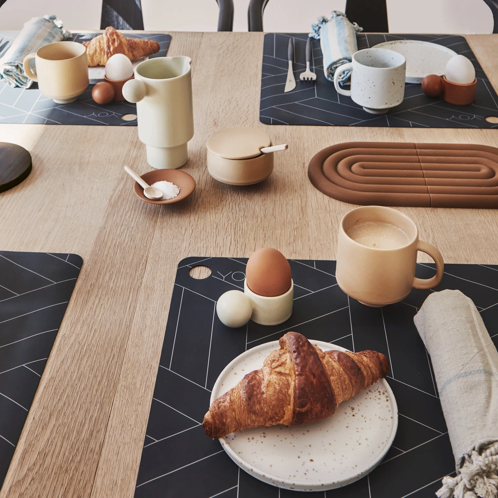 Pot à lait Inka, Blanc cassé OYOY