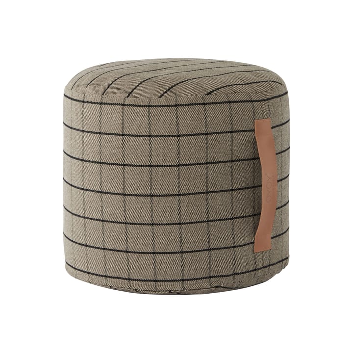 Pouf Grid Ø40 cm - Clay - OYOY