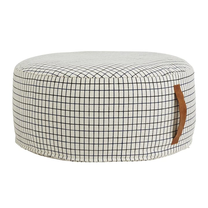 Pouf Sit on me, rond blanc OYOY