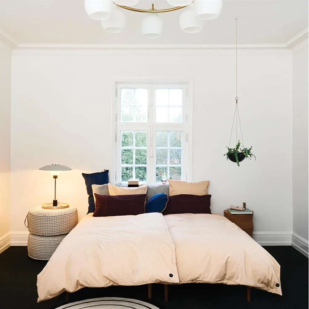 Pouf Sit on me, rond blanc OYOY