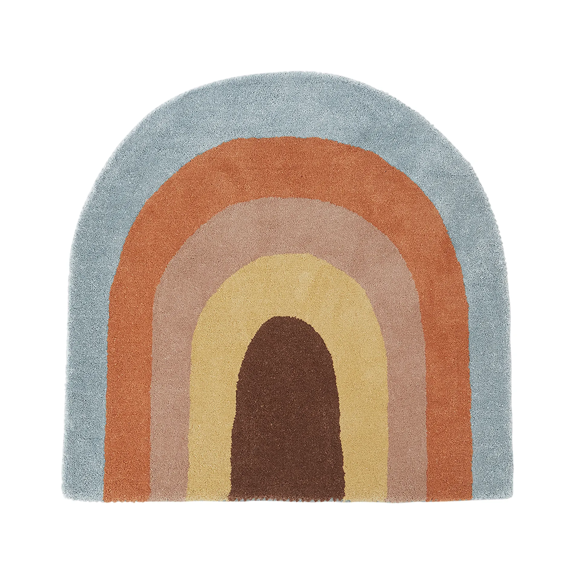 Rainbow Tapis pour enfants 88x90cm, Multi OYOY