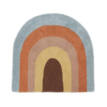 Rainbow Tapis pour enfants 88x90cm - Multi - OYOY