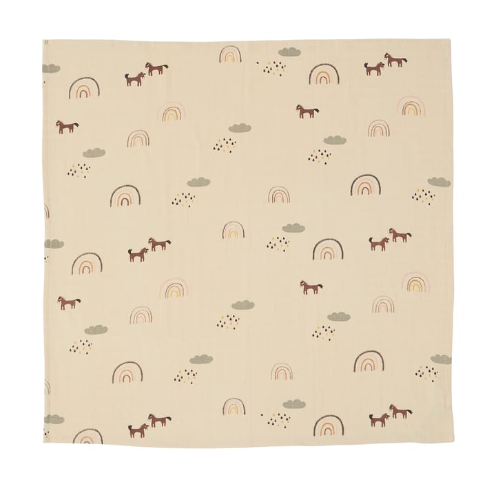 Serviette/Couverture OYOY Mini Muslin Square Lot de 3, Rainbow OYOY