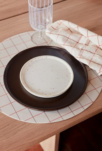 Set de table Hokei Ø39 cm Lot de 2 - Offwhite - OYOY