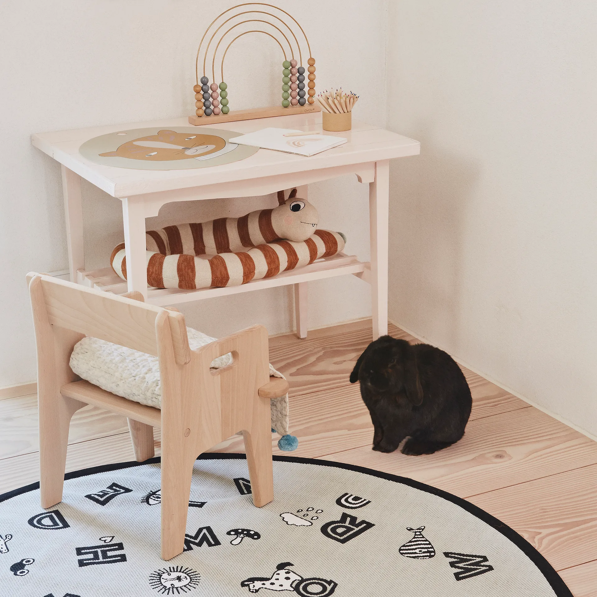 Set de table Leopard, Clay OYOY