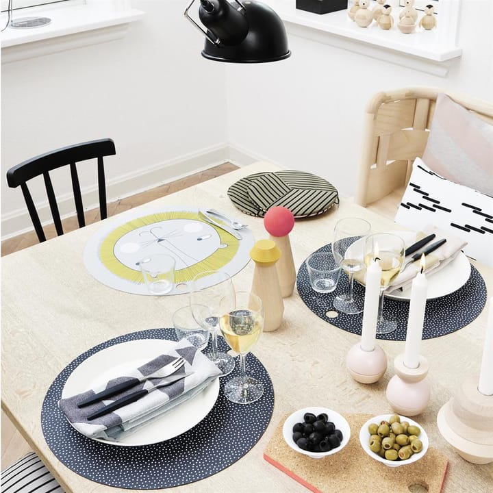 Set de table Lion, gris OYOY