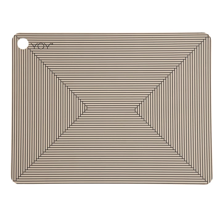 Set de table OYOY avec motif, lot de 2, Clay OYOY