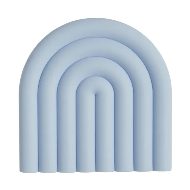 Set de table Rainbow 15x15 cm, Ice blue OYOY