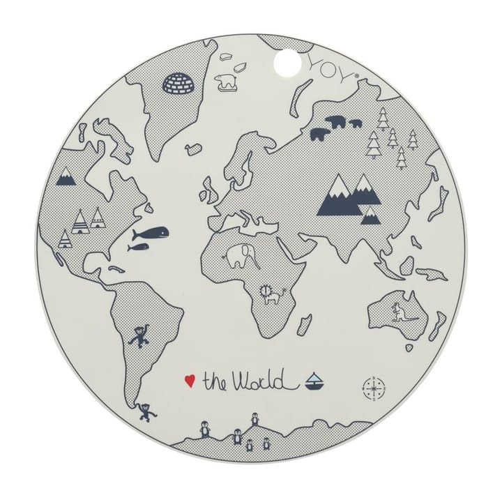 Set de table The World - beige-gris - OYOY