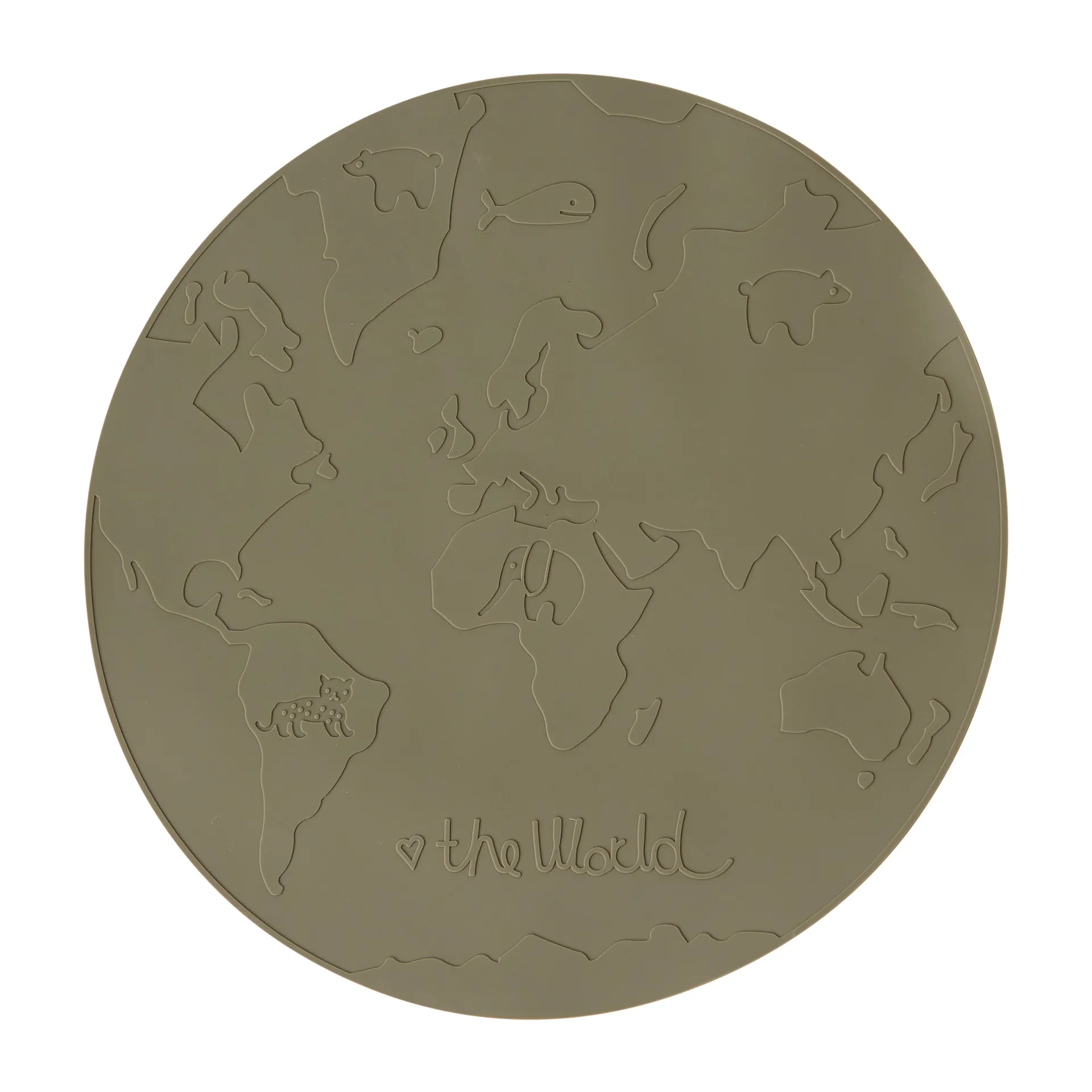 Set de table The World, Olive OYOY