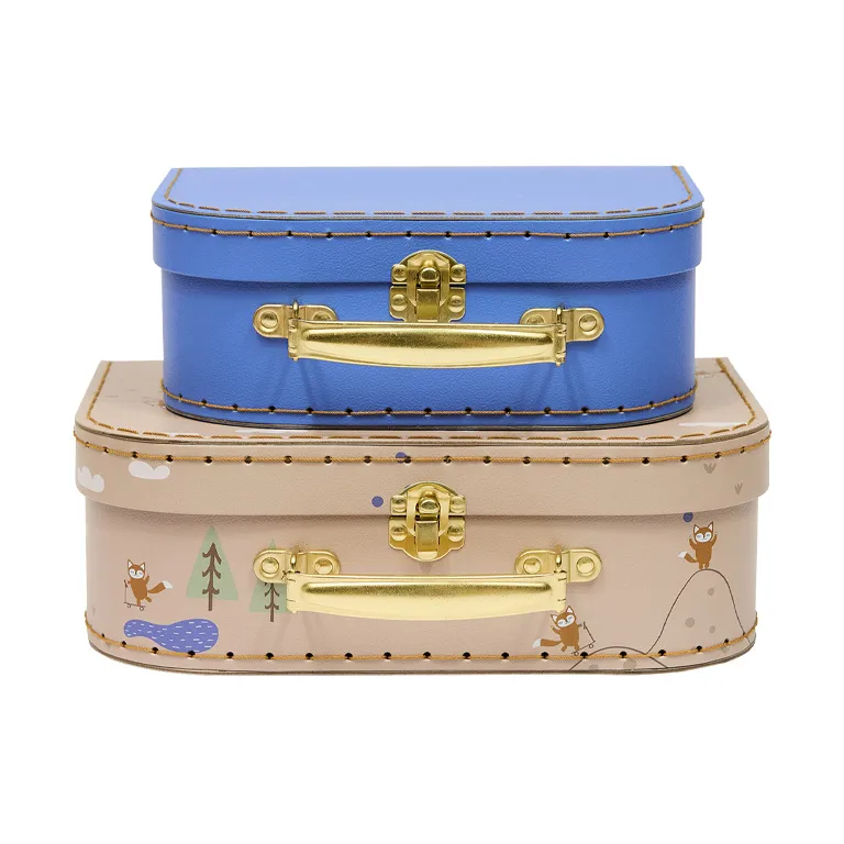 Set de valises Friends in the Forest 2 pièces, Fox OYOY