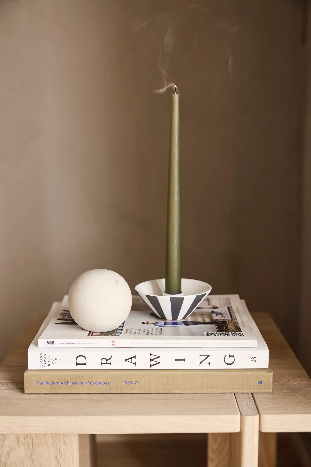 Table d'appoint OY Square basse 36x40x40 cm, Nature OYOY