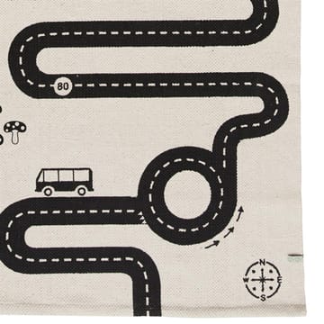 Tapis Adventure 70x180 cm - beige-noir - OYOY