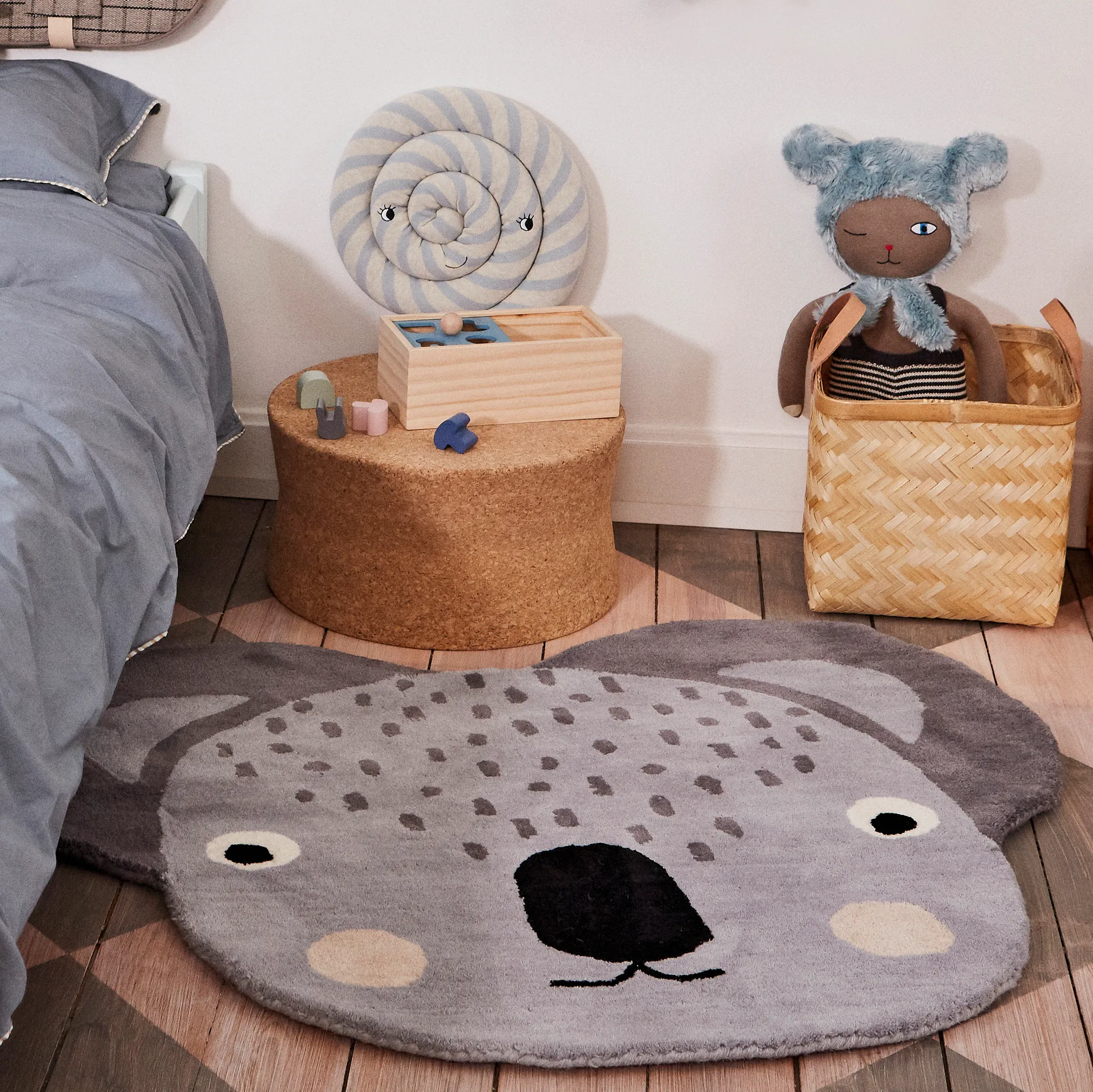 Tapis animal OYOY Mini, Koala OYOY