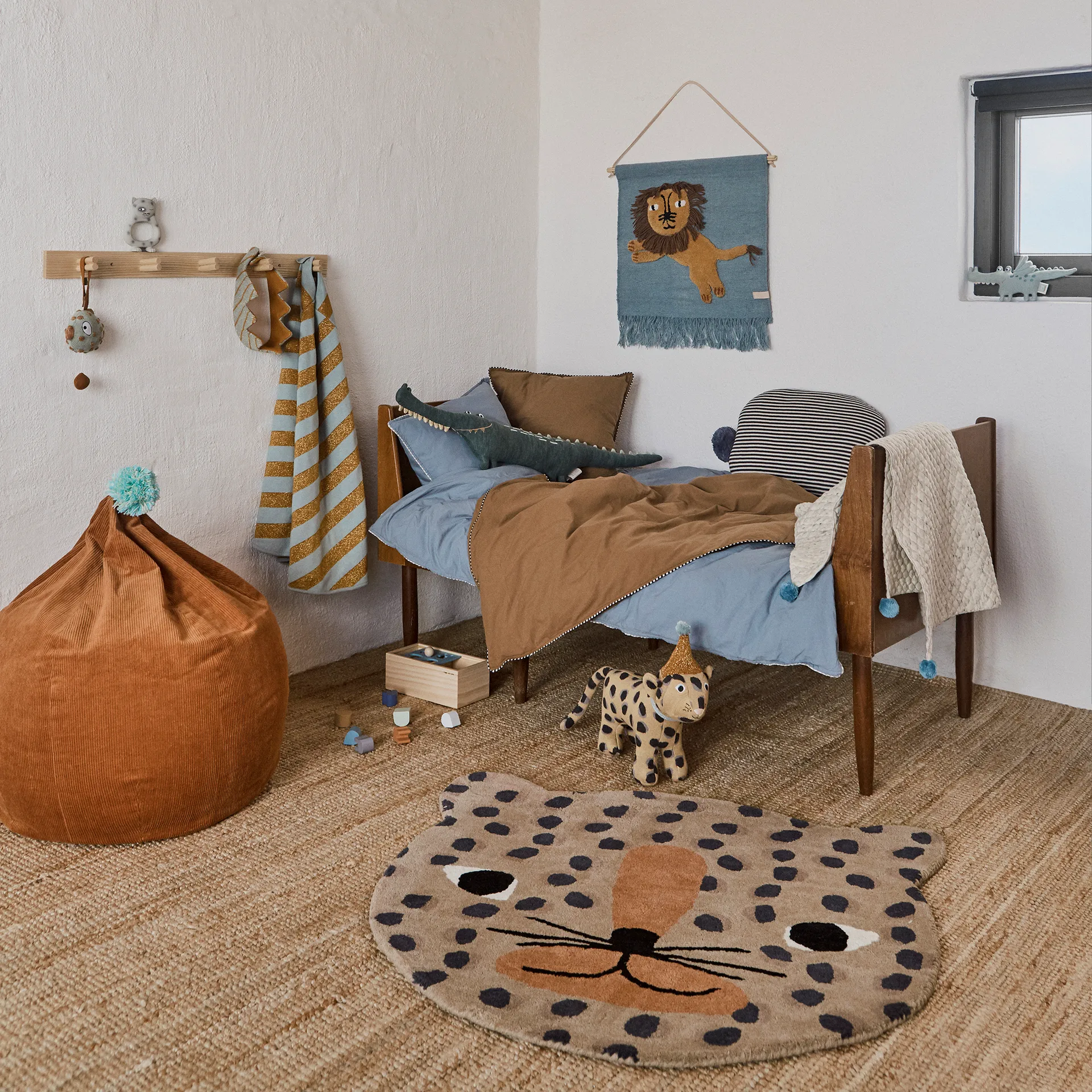Tapis animal OYOY Mini, Leopard OYOY