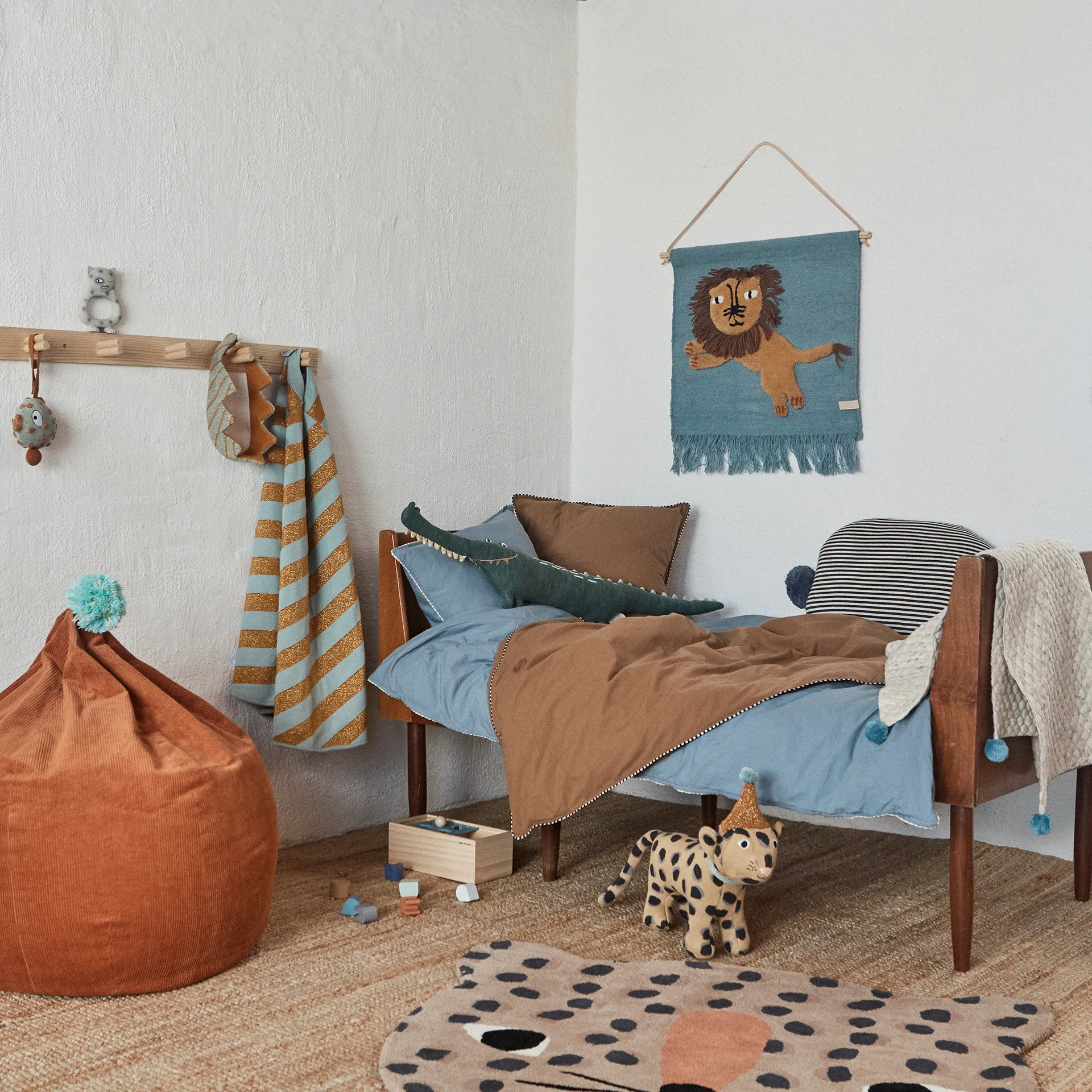 Tapis animal OYOY Mini, Leopard OYOY