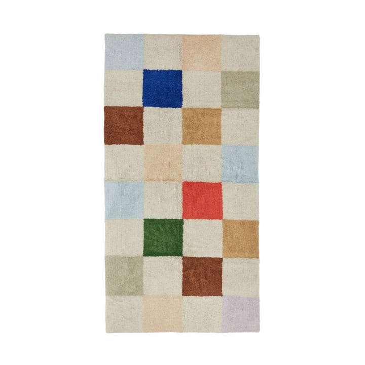Tapis Chess - Multicolore, 84x168 cm - OYOY