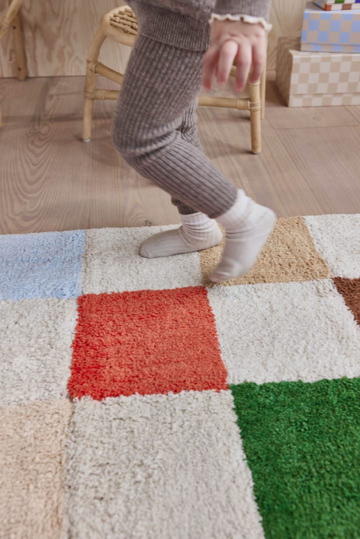 Tapis Chess, Multicolore, 84x168 cm OYOY
