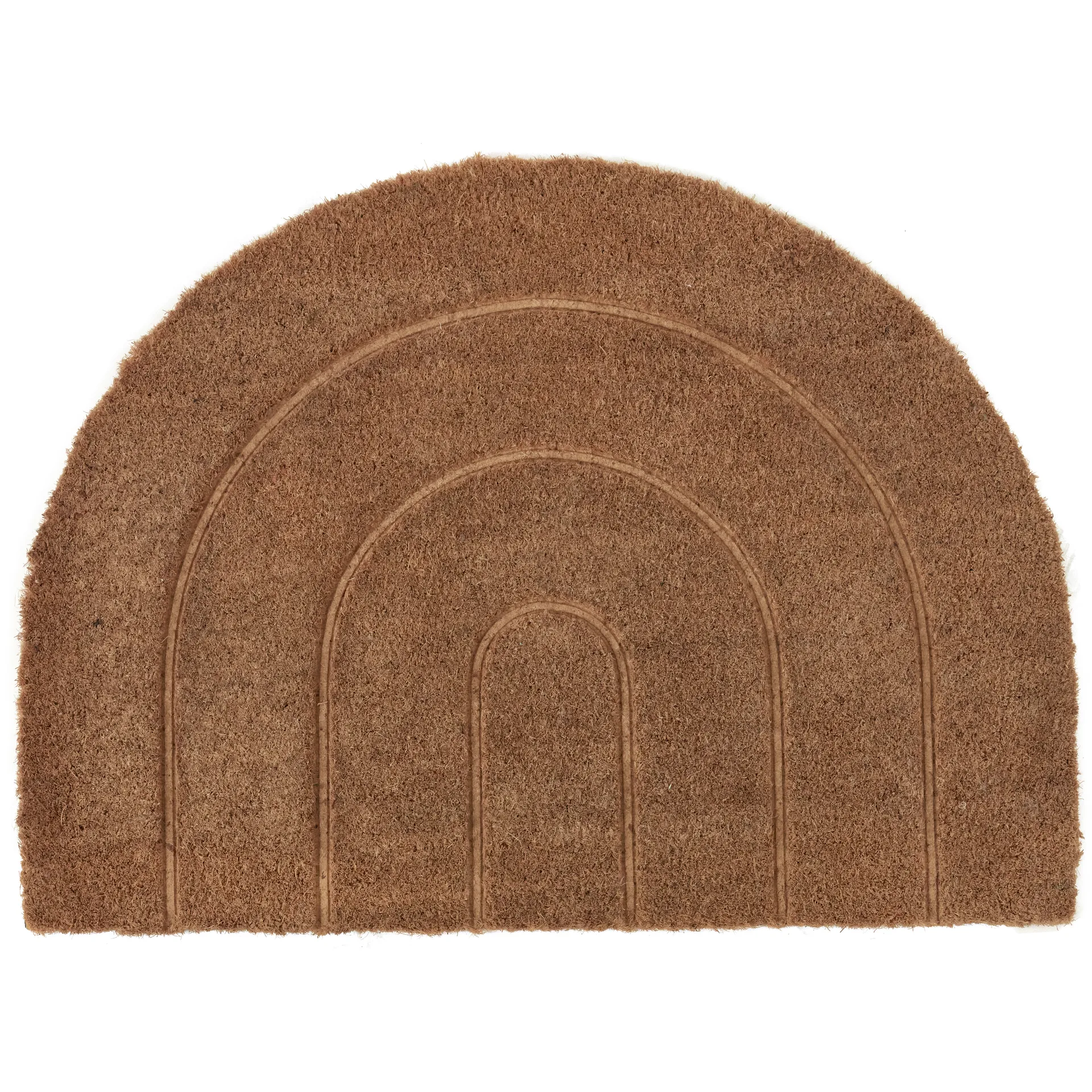 Tapis de porte Rainbow 55x75 cm, Nature OYOY