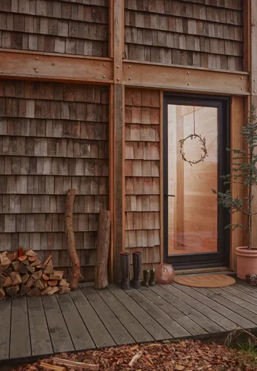 Tapis de porte Rainbow 55x75 cm - Nature - OYOY