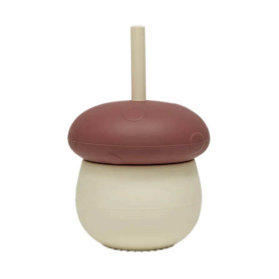 Tasse Mushroom, Rouge pâle OYOY