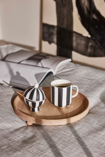 Tasse Toppu - Black-white - OYOY