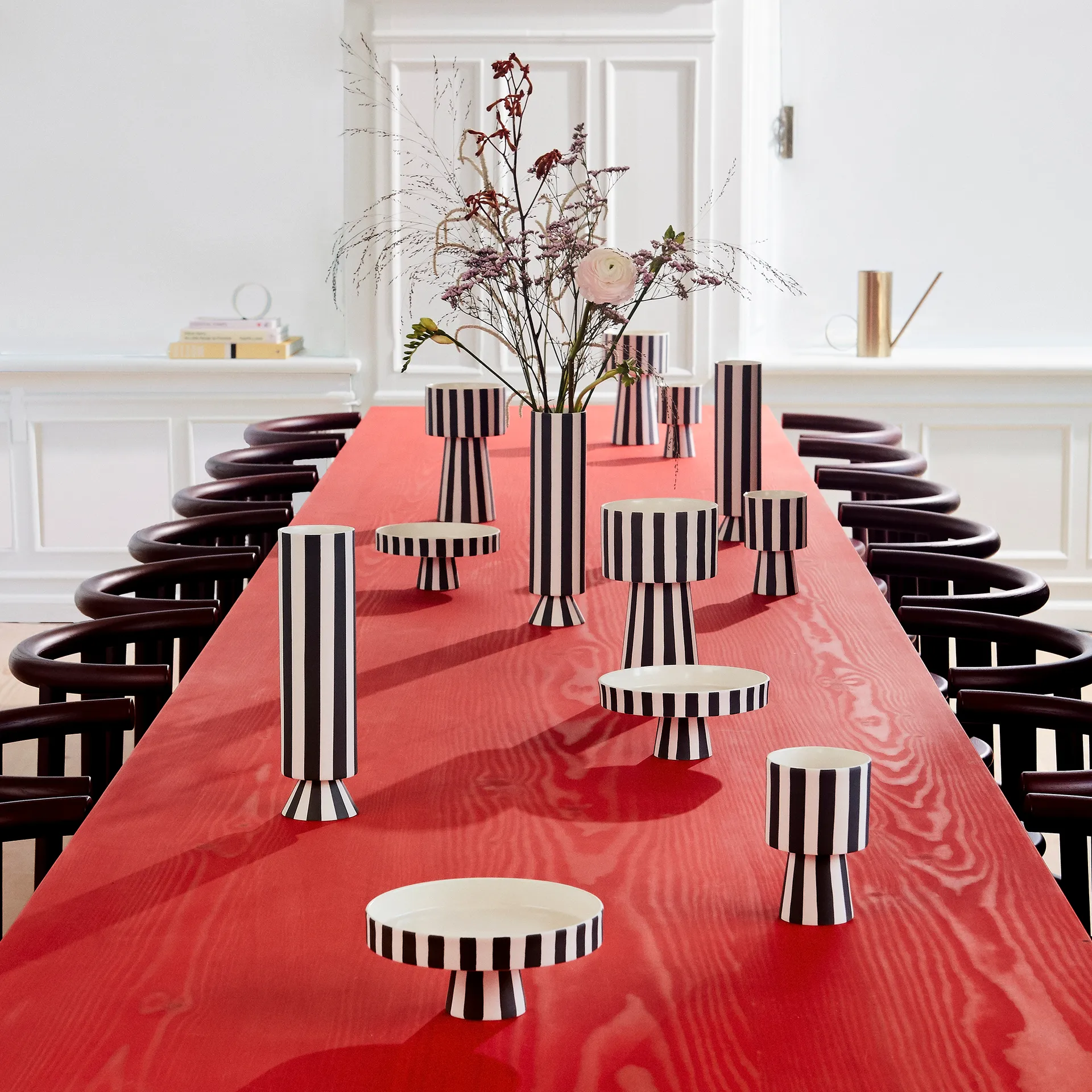 Tasse Toppu, Noir-Blanc OYOY