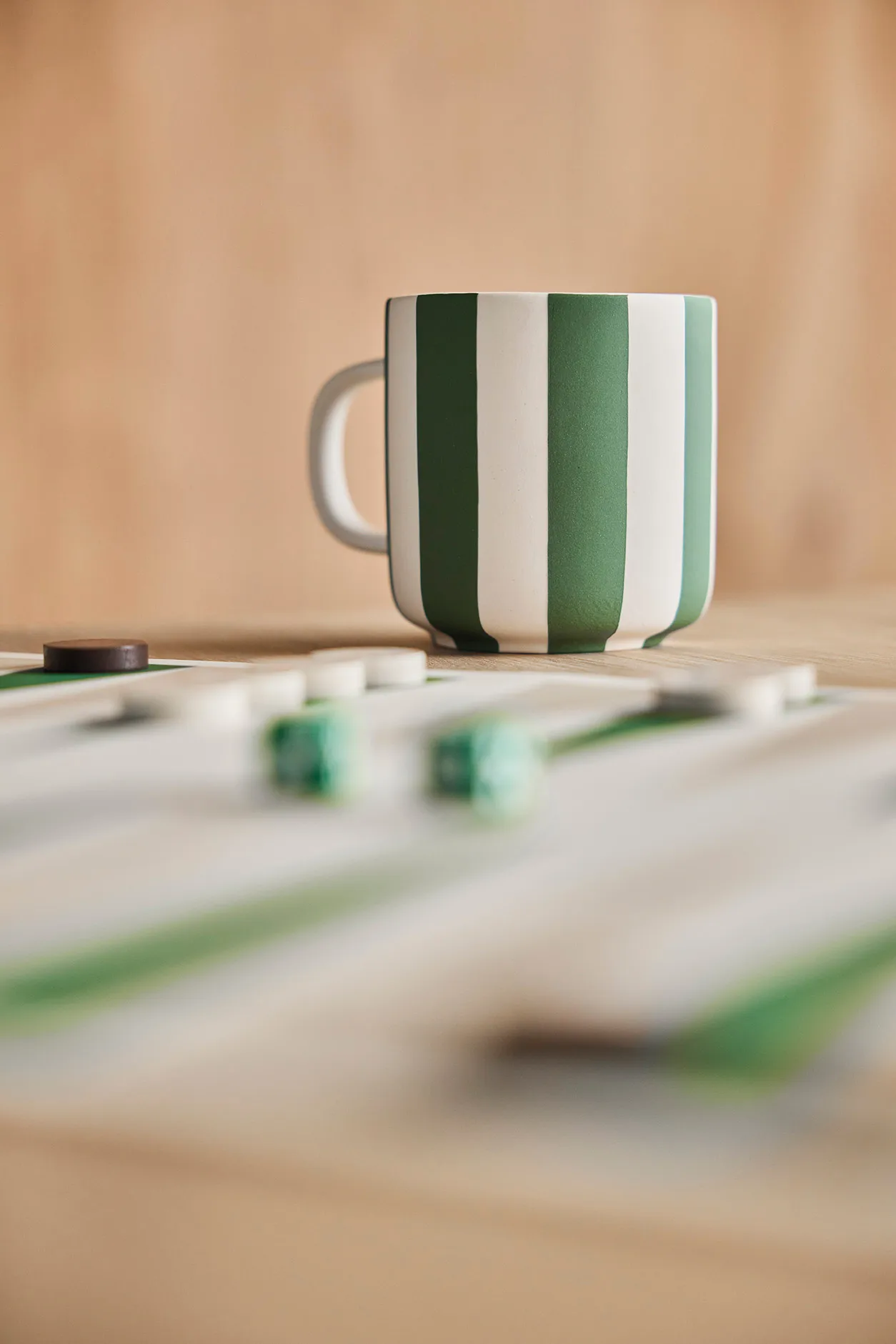 Tasse Toppu, Offwhite-green OYOY