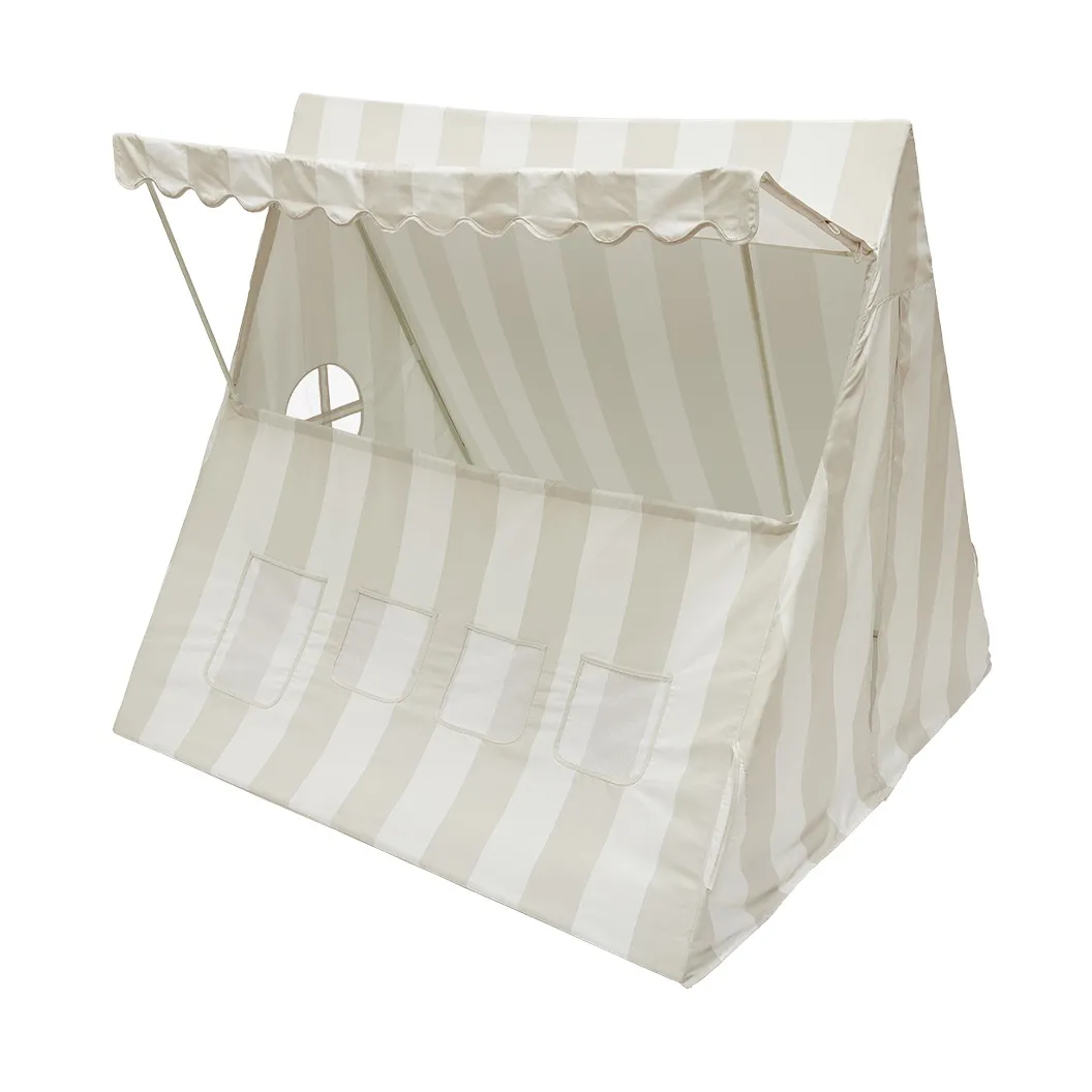 PINOLINO Tente de Jeu Yuma pour Enfant avec 2 Portes et Une fenêtre, Blanche, 101 x 131 x 106 cm