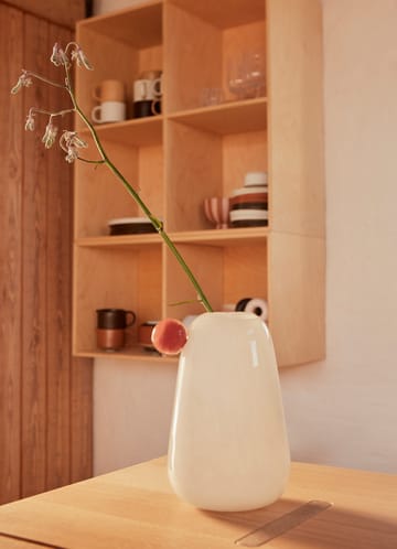 Vase Inka small 20 cm - Offwhite - OYOY