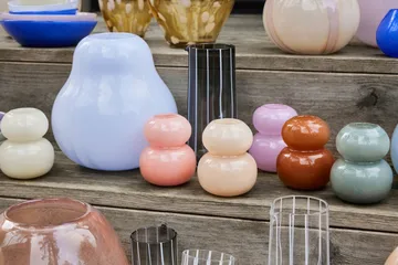 Vase Kojo small - Lavender-White - OYOY