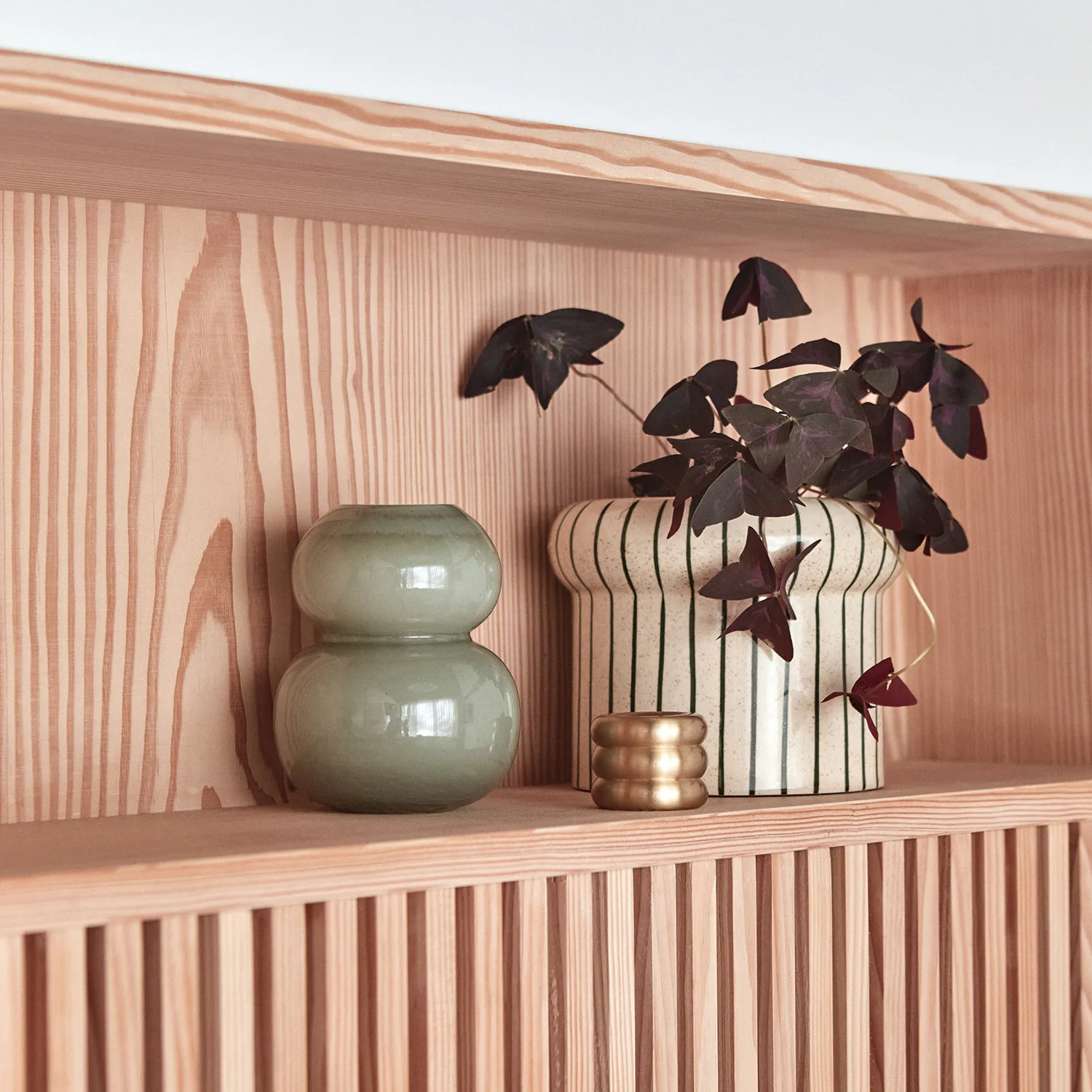 Vase Lasi extra small 12,5 cm, Jade (vert) OYOY