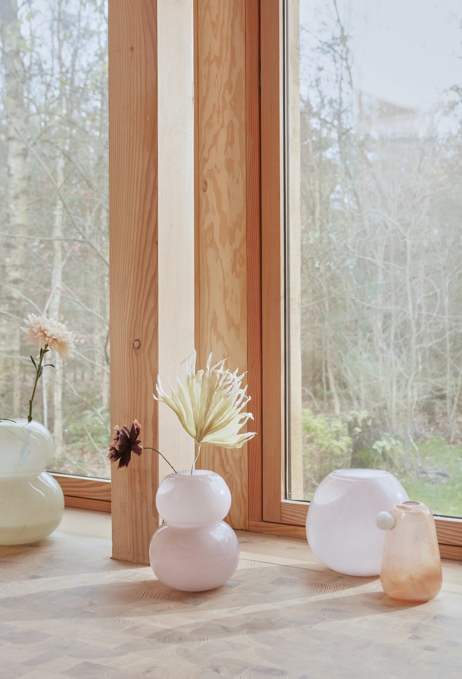 Vase Lasi small 21,5 cm, Rose OYOY