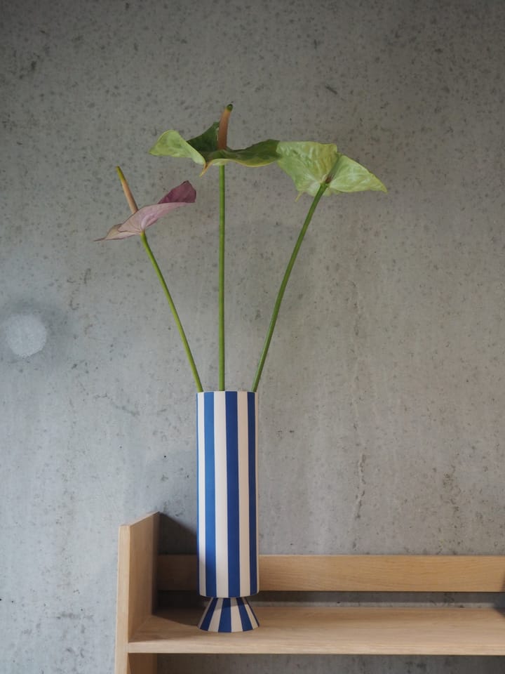 Vase Toppu 31 cm - Optic blue - OYOY