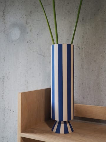 Vase Toppu 31 cm - Optic blue - OYOY