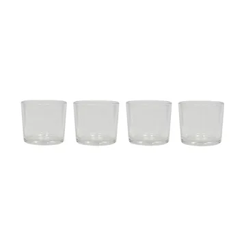 Verres à boire Kuki, lot de 4 - Transparent - OYOY